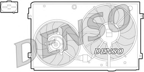 Вентилятор охлаждения DENSO DER32011
