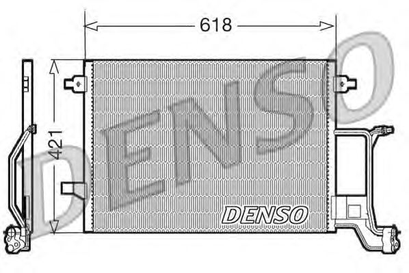 Радіатор кондиціонера DENSO DCN02015