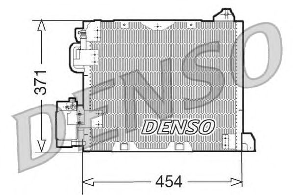 Радиатор кондиционера DENSO DCN20006