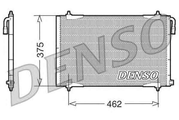 Радиатор кондиционера DENSO DCN21006