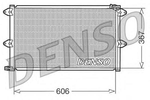 Радиатор кондиционера DENSO DCN27001