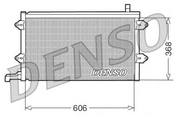 Радиатор кондиционера DENSO DCN32003