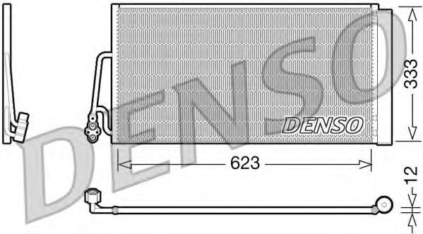 Радиатор кондиционера DENSO DCN05102