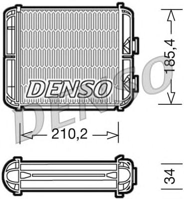 Радиатор отопителя DENSO DRR20003