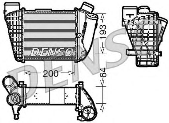 Интеркулер DENSO DIT02004