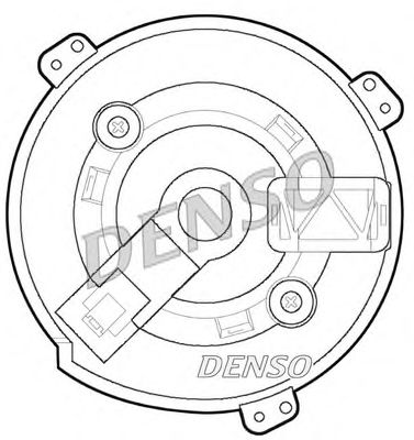 Вентилятор салона DENSO DEA09020