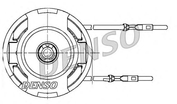 Вентилятор салона DENSO DEA21002
