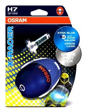 Лампа накаливания OSRAM 64210XR-02B (фара дальнего света, основная фара, противотуманная фара, фара с авт. системой стабилизации, фара дневного освещения)