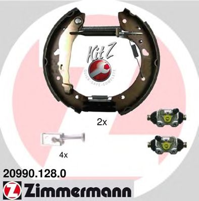 Тормозные колодки ZIMMERMANN 20990.128.0