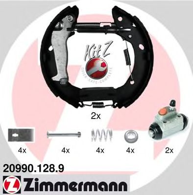 Тормозные колодки ZIMMERMANN 20990.128.8