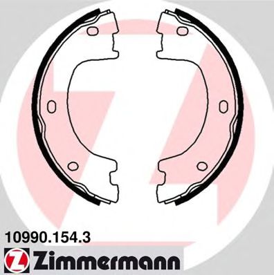 Тормозные колодки ручника ZIMMERMANN 10990.154.3