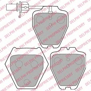 Тормозные колодки DELPHI LP1703