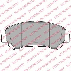 Тормозные колодки DELPHI LP2031