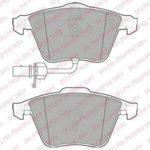 Тормозные колодки DELPHI LP2032