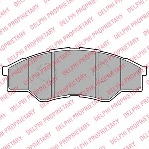 Гальмівні колодки DELPHI LP2060