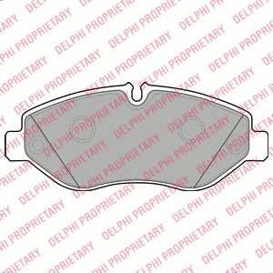 Тормозные колодки DELPHI LP2039