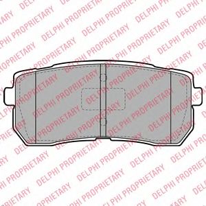 Тормозные колодки DELPHI LP2095