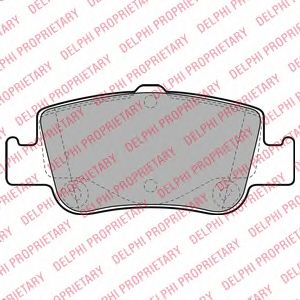 Тормозные колодки DELPHI LP2103