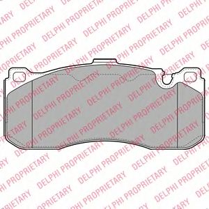 Тормозные колодки DELPHI LP2131