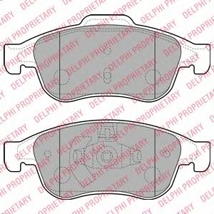 Тормозные колодки DELPHI LP2152