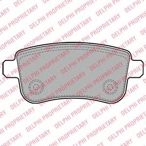 Тормозные колодки DELPHI LP2153