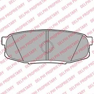 Тормозные колодки DELPHI LP2154
