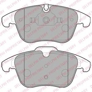 Тормозные колодки DELPHI LP2165