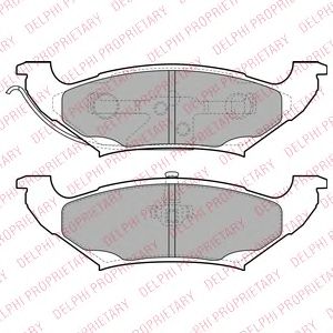 Тормозные колодки DELPHI LP2085