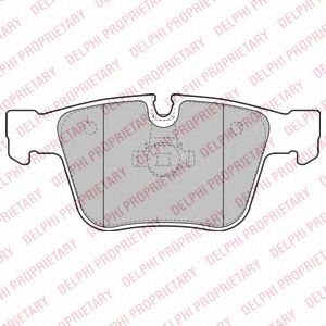 Тормозные колодки DELPHI LP2115