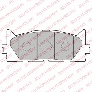 Тормозные колодки DELPHI LP2169