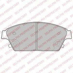 Тормозные колодки DELPHI LP2170
