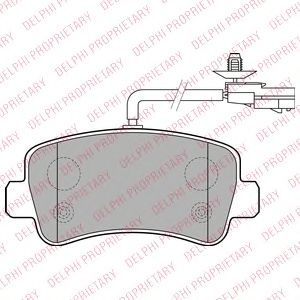 Тормозные колодки DELPHI LP2191