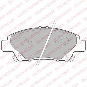 Тормозные колодки DELPHI LP2194