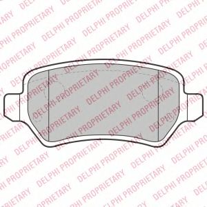 Тормозные колодки DELPHI LP2209