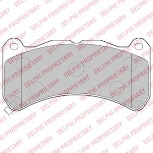 Тормозные колодки DELPHI LP2211