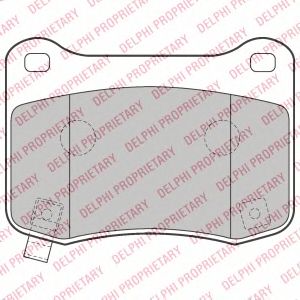 Тормозные колодки DELPHI LP2212