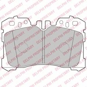 Тормозные колодки DELPHI LP2213