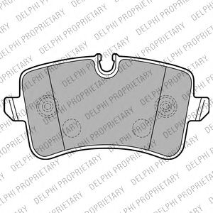 Тормозные колодки DELPHI LP2226