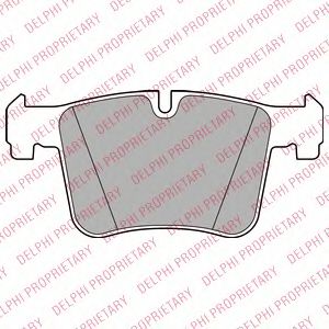 Тормозные колодки DELPHI LP2234