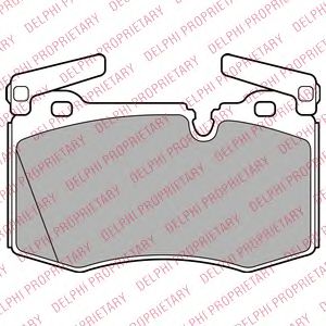 Тормозные колодки DELPHI LP2235