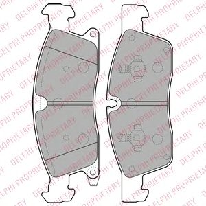 Тормозные колодки DELPHI LP2275