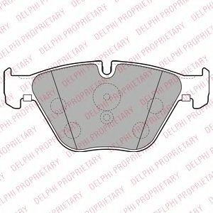 Тормозные колодки DELPHI LP2245