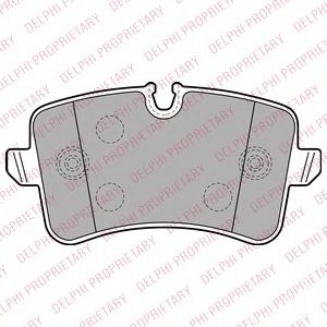 Тормозные колодки DELPHI LP2249