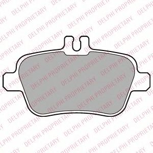 Тормозные колодки DELPHI LP2289
