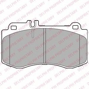 Тормозные колодки DELPHI LP2304