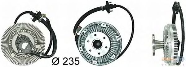 Вязкостная муфта вентилятора охлаждения HELLA 8MV 376 730-091
