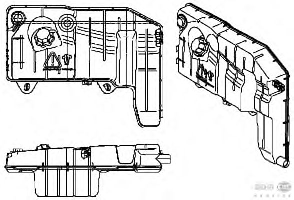 Расширительный бачок HELLA 8MA 376 737-001