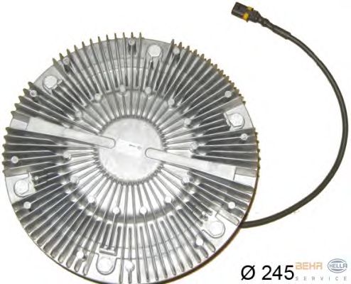 Вязкостная муфта вентилятора охлаждения HELLA 8MV 376 757-661