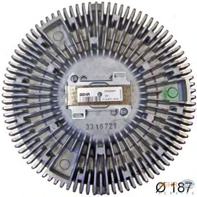 Вязкостная муфта вентилятора охлаждения HELLA 8MV 376 757-701
