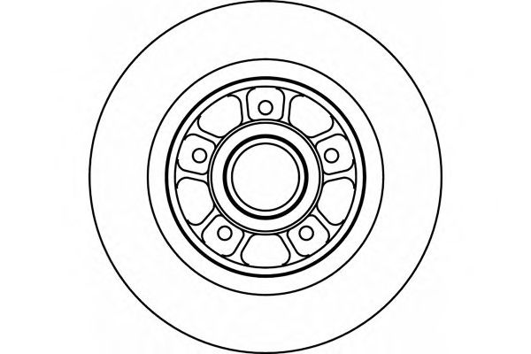 Тормозной диск HELLA 8DD 355 112-351